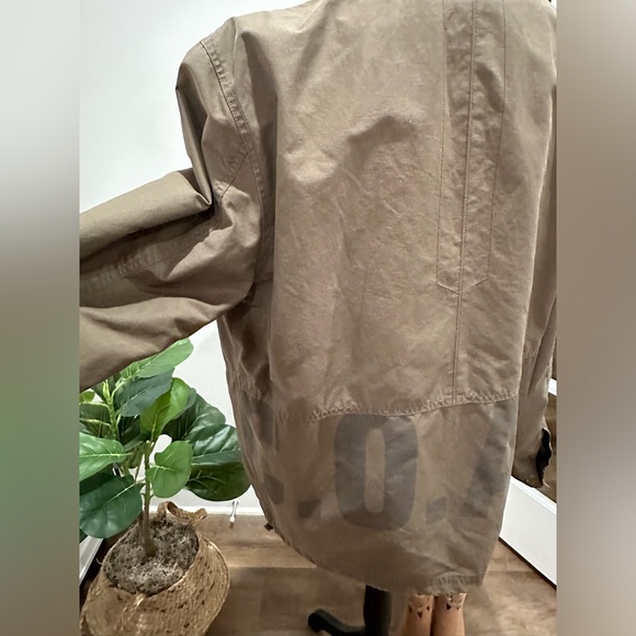 Rare C.O.A.X. Military Style Coat Size L - From Korea Fits Medium - Picture 7 of 14